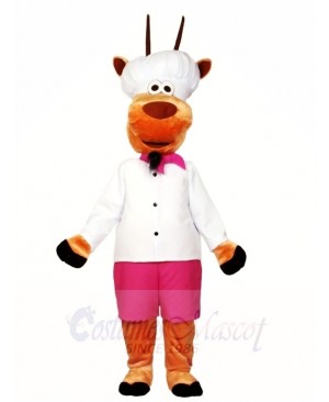 Cartoon Cook Sheep Mascot Costumes Animal 