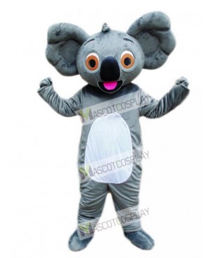 Koala with Red Tongue Mascot Costume