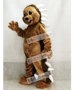 Cute Brown Porcupine Mascot Costume Animal