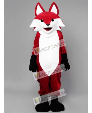 Realistic Red Fox Mascot Costume Animal