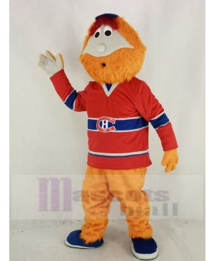 Montreal Canadians Mascot Costume Ice Hockey