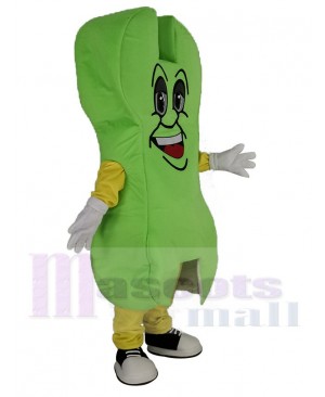 Green Tool Wrench Spanner Mascot Costume Cartoon