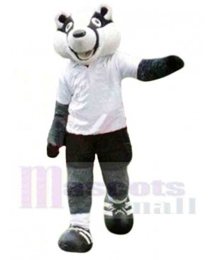 Sporty Badger Mascot Costume 