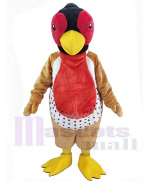 Cute Pheasant Mascot Costume Animal