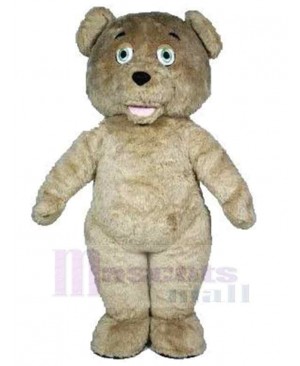 The Shaggy Teddy Bear Mascot Costume For Adults Mascot Heads