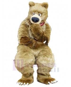 Thinker Bear Mascot Costume For Adults Mascot Heads