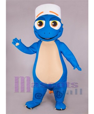 Lizard Concierge Mascot Costume