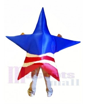American Patriot Star Mascot Costume 