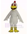 White Chicken Mascot Costume Animal