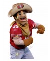 High Quality Adult Sourdough Sam 49ers Mascot Costume