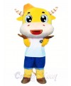 Cartoon Cow Mascot Costume