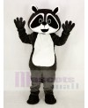 Dark Grey Robbie Raccoon Mascot Costume Animal 