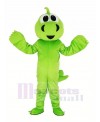 Grass Green Dinosaur Adult Mascot Costume Cartoon
