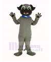 Gray Puppy Dog Mascot Costume