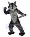 wolf mascot costume