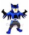 Royal Blue Owl Mascot Costumes Animal