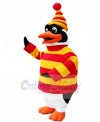 Red and Yellow Penguin Mascot Costumes Animal