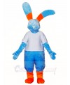 Blue Rabbit Mascot Costumes Bunny Hare Animal