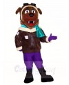 Pilot Brown Dog Mascot Costumes Animal