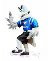 Gray Falcon Mascot Costume Grey Hawk Mascot Costumes