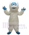 White Yeti Abominable Snowman Mascot Costume Halloween Party Outfit