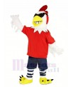 Chicken Rooster with Glasses Mascot Costume Animal