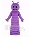 Purple Bug Caterpillar Insect Mascot Costume