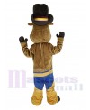 Cowboy Ox Cattle mascot costume