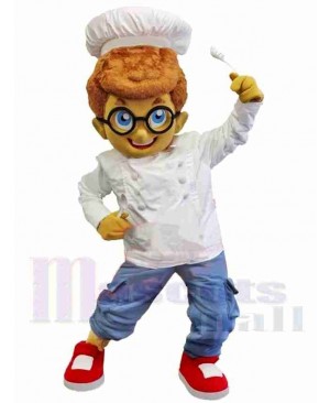 Chef Boy Mascot Costume 