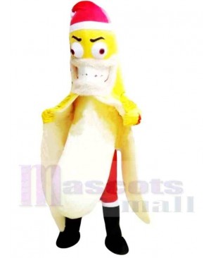 Christmas Banana Mascot Costume 