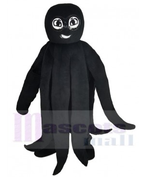 Funny Black Octopus Mascot Costume Marine Animal