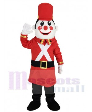 Toy Soldier Mascot Costume Cartoon People