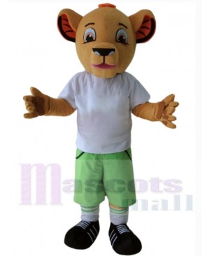 Brown Baby Panther Mascot Costume Animal
