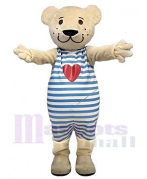Love Heart Bear Mascot Costume For Adults Mascot Heads