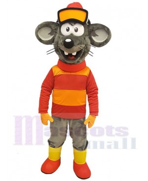 Ski Mouse Mascot Costume For Adults Mascot Heads