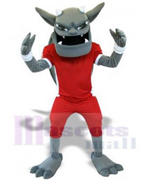 Horrifying Gargoyle Devil Mascot Costume Cartoon