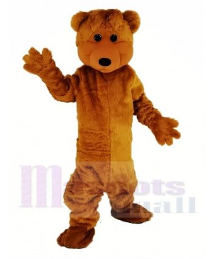 Brown Foolish Bear Mascot Costume