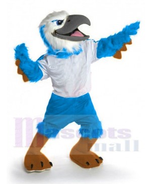 Grey Beak Eagle Mascot Costume Animal