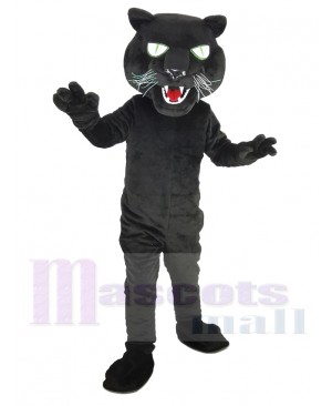 Black Panther with Long Beard Mascot Costume Animal