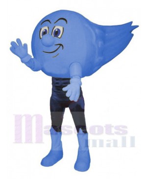 Columbia Blue Comet Mascot Costume Cartoon