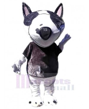 Cool Bull Terrier Dog Mascot Costume Animal