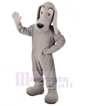 Power Gray Husky Dog Mascot Costume Animal Adult