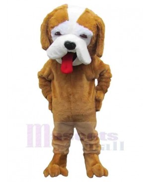 Piquant Brown Hound Dog Mascot Costume Animal