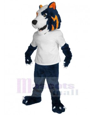 Cool Alpha Wolf Mascot Costume Animal