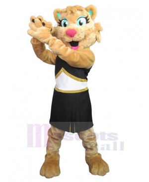 Performer Tiger Long Eyelashes Mascot Costume Animal