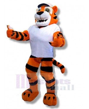 Baseball Tiger Mascot Costume Animal Adult