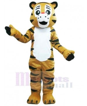 Cute Young Tiger Mascot Costume Animal