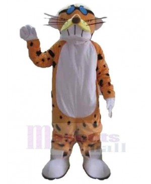 Funny Waving Tiger Mascot Costume Animal