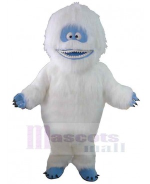 Funny Yeti Snowman Mascot Costume Cartoon