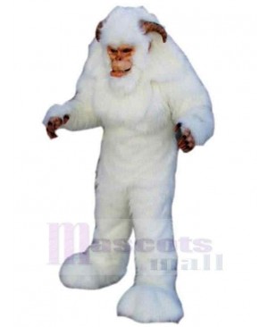 Yeti Long Wool Snowman Mascot Costume Cartoon